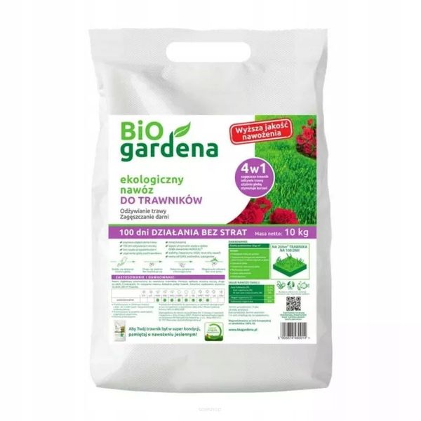 BioGardena nawóz do trawników 10kg zdjęcie 3