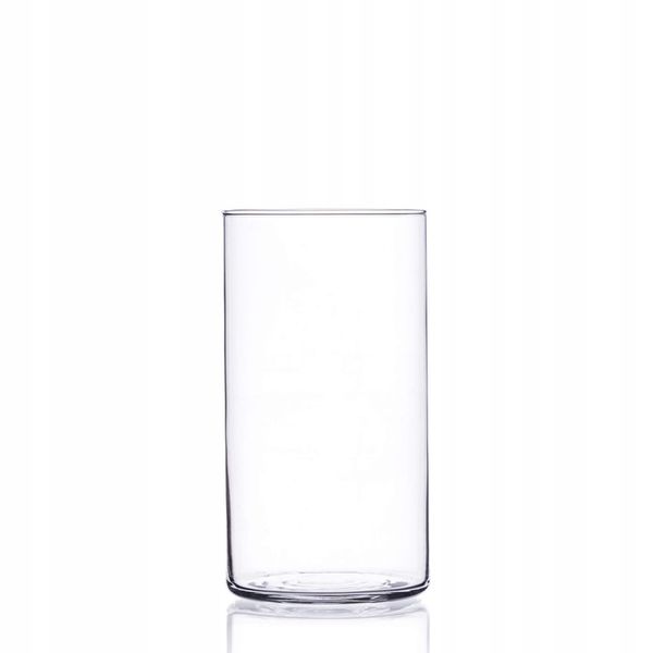 Wazon szklany cylinder wys. 20cm zdjęcie 1