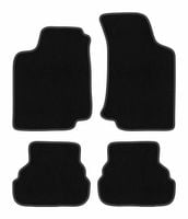 Dywaniki welurowe BASIC do Volkswagen Vento sedan 1991-1997 czarne