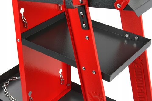 WÓZEK SPAWALNICZY DO SPAWAREK z półką na butle METALOWE KÓŁKA POD MIGOMAT na Arena.pl