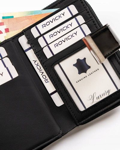 portfel damski na zamek i zatrzask - 4u cavaldi na Arena.pl