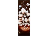 90X30CM MAGNOLIA III WAZA TRÓJ OBRAZ DRUK