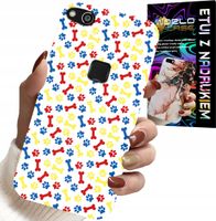 ETUI DO HUAWEI P10 LITE - ŁAPKI KOŚCI PIES PATROL BAJKI + SZKŁO
