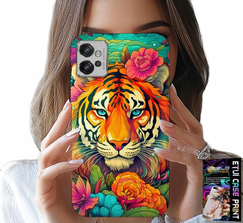 ETUI DO MOTOROLA G32 - ZWIERZĘCE WZORY TYGRYS TYGRYSEK CASE na Arena.pl