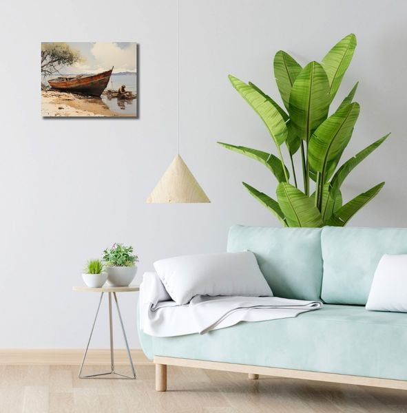 Obraz 40x30cm Spokój Przybrzeża zdjęcie 2