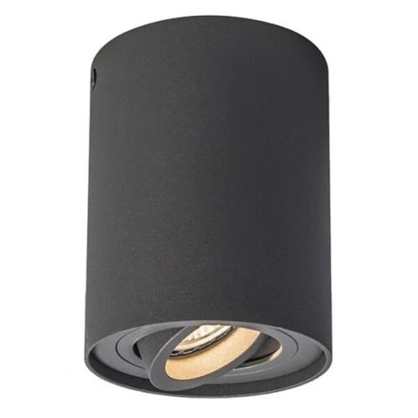 Downlight lampa sufitowa CGSPOTIK115BK ruchoma tuba czarna zdjęcie 1