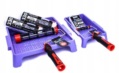 ZESTAW BLUE DOLPHIN SERIA 330 4x Wałek Spinner 25cm 9mm Uchwyt dr25 na Arena.pl