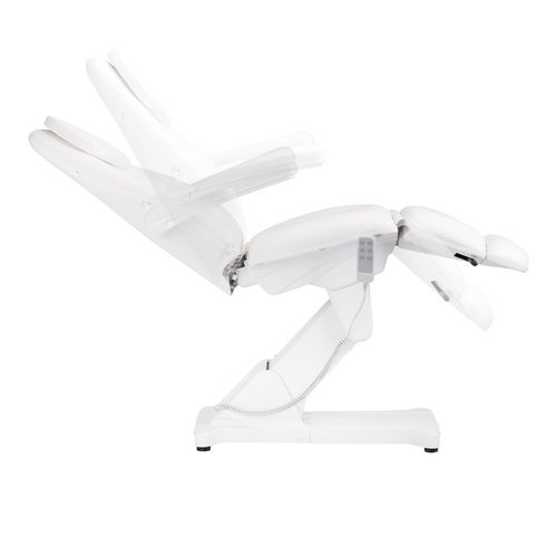 Fotel kosmetyczny elektryczny Sillon Basic 3 siln. biały na Arena.pl