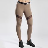 Trec - Leginsy damskie TW LEGGINGS TRECGIRL 030 DUAL MESH CARAMEL L