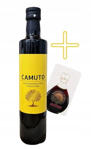 Oliwa z oliwek Extra Virgin Włoska CAMUTO Antyczne odmiany ETNA 0,15% 500ml na Arena.pl