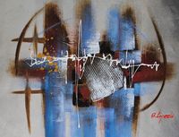 Abstrakcja (60x90cm)