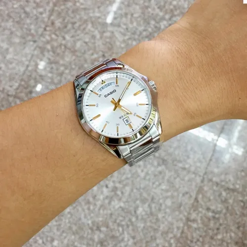 ZEGAREK MĘSKI CASIO MTP-1370D-7A2V (zd025d) + BOX na Arena.pl