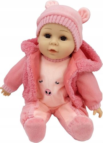 LALKA BOBAS MÓWI I ŚPIEWA POLSKI 35CM+SMOCZEK_45v na Arena.pl