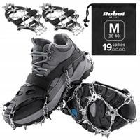 Raczki z kolcami nakładki na buty turystyczne rozmiar M 36-40 REBEL