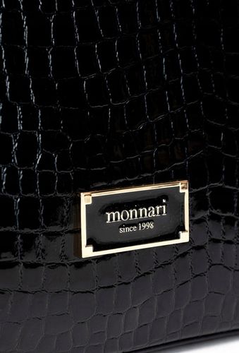 Lakierowana torebka damska Monnari Elegancka Krokodyl na Arena.pl
