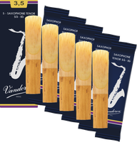 Stroik saksofon tenorowy tenor 3,5 Vandoren Classic Blue SR2235 5 szt.
