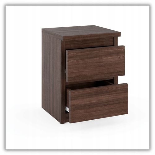SZAFKA NOCNA Stolik 2 szuflady komoda Dąb Wenge nakastlik 30 CM do na Arena.pl