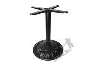 NOGA STOŁU H16 - NISKA Z KRZYŻAKIEM MOTYW ROŚLINNY PODSTAWA STÓŁ ŻELIWNA