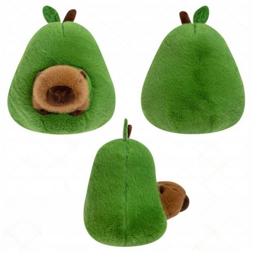 KAPIBARA W AWOKADO PLUSZAK ZABAWKA MASKOTKA PLUSZOWA PRZYTULANKA MIĘKKA 2W1 na Arena.pl