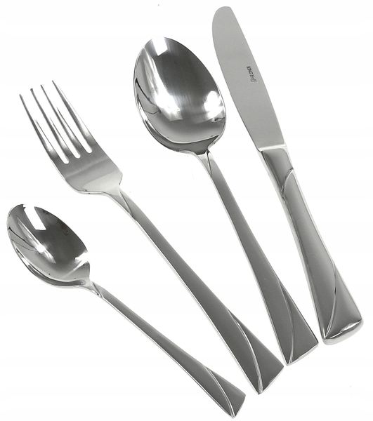 Sztućce w Walizce 72 ele 12 osób Połysk KINGHoff zdjęcie 7