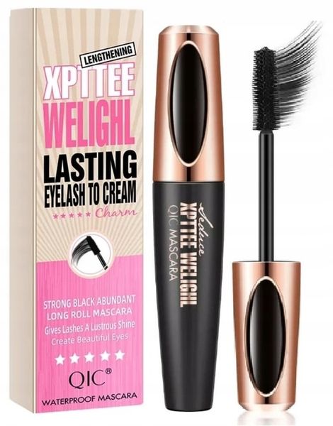 4D TUSZ DO RZĘS Jedwab wydłużający MASKARA mascara zdjęcie 1