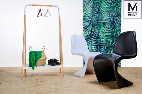 MODESTO krzesło HOVER białe - polipropylen na Arena.pl