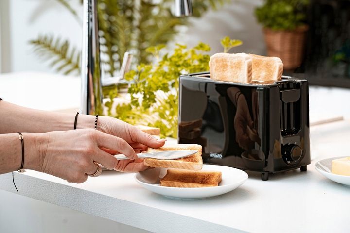 TOSTER PODWÓJNY CZARNY OPIEKACZ SANDWICH 900W zdjęcie 15