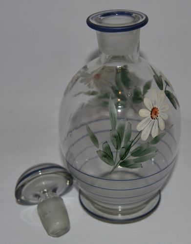 Karafka ręcznie malowana art deco na Arena.pl