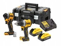 DEWALT ZESTAW COMBO 18V DCK2051H2T (DCD800+DCF850)