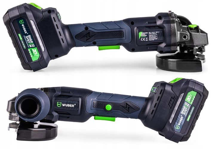 KĄTÓWKA SZLIFIERKA KĄTOWA AKUMULATOROWA DIAX+ 2 AKU 4.0AH+ ŁADOWARKA ZESTAW zdjęcie 13