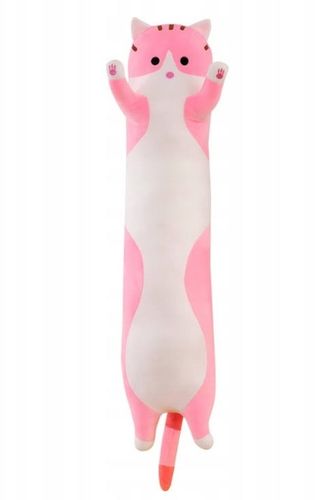 Długi Kotek Kot Maskotka Poduszka Pluszak Urocza Przytulanka 150cm XL na Arena.pl
