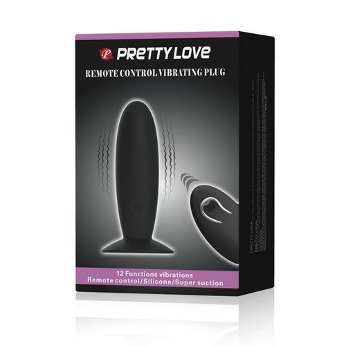 PRETTY LOVE - REMOTE CONTROL VIBRATING PLUG 12 function na Arena.pl