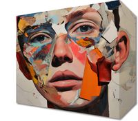 Obraz 20x20cm Podział Samego Siebie