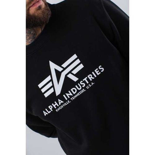 Alpha Industries BASIC SWEATER 03 BLACK Rozmiar - M na Arena.pl