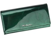 Portfel damski skórzany PIERRE CARDIN 02 LEAF 100 Zielony