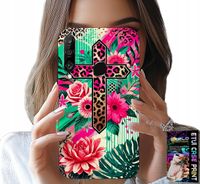 ETUI DO HUAWEI P30 LITE - KRZYŻ, RÓŻA CHRZEŚCIJAŃSTWO JEZUS PLECKI
