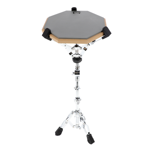 Pad perkusyjny do ćwiczeń treningowy dla perkusistów PPM100 12 30cm Szary na Arena.pl