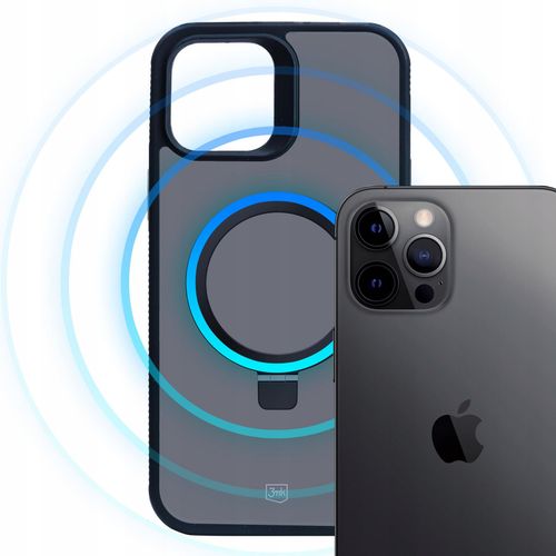Apple iPhone 12 pro max - 3mk Smoke Case Mag&Stand na Arena.pl