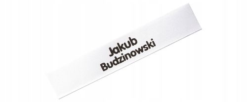 WSZYWKI IMIENNE METKI IMIENNE SATYNA DELUXE na Arena.pl