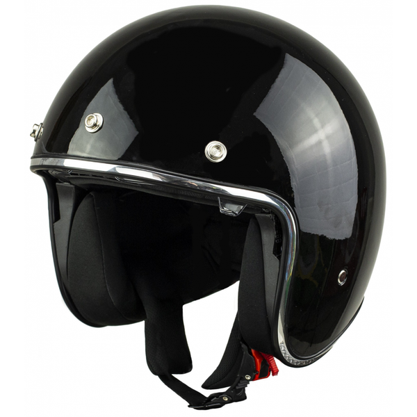 Kask na skuter motocyklowy otwarty z daszkiem BB 588 -S przeźr. blenda zdjęcie 6