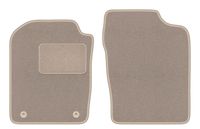 Dywaniki welurowe przednie beżowe Daihatsu Cuore VII L276 2007-