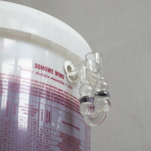 Rurka fermentacyjna kątowa do pojemników - nietłukąca na Arena.pl