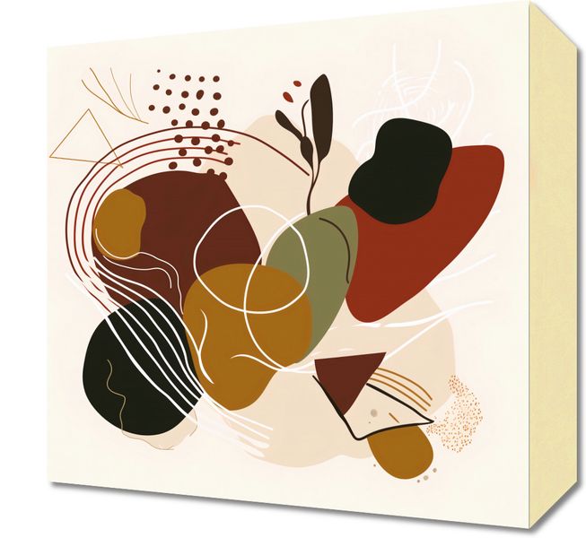 Obraz 30x30cm Organiczna Erupcja zdjęcie 1