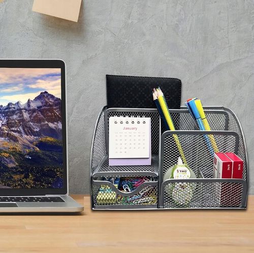 PRZYBORNIK NA BIURKO ORGANIZER NA KREDKI POJEMNIK na Arena.pl