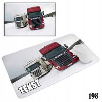 PODKŁADKA POD MYSZKĘ MYSZ WZORY DO WYBORU - TIR SCANIA DAF 29x36cm