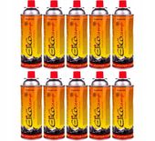 10x GAZ KARTUSZ GAZOWY DO PALNIKA WKŁAD ELICO BIWAK PLENER TIR