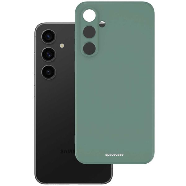 Spacecase Silicone Case Galaxy S23 Fe Dark Green zdjęcie 3