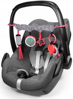 CANPOL ZAWIESZKA ZABAWKA KONTRASTOWA SENSORYCZNA WÓZKA FOTELIKA NOSIDEŁKA