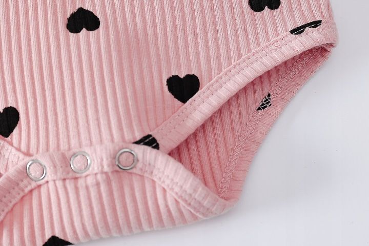 KOMPLET BODY W SERDUSZKA DLA DZIEWCZYNKI 62 zdjęcie 12