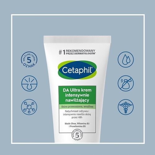 Cetaphil DA Ultra krem intensywnie nawilżający 85g na Arena.pl